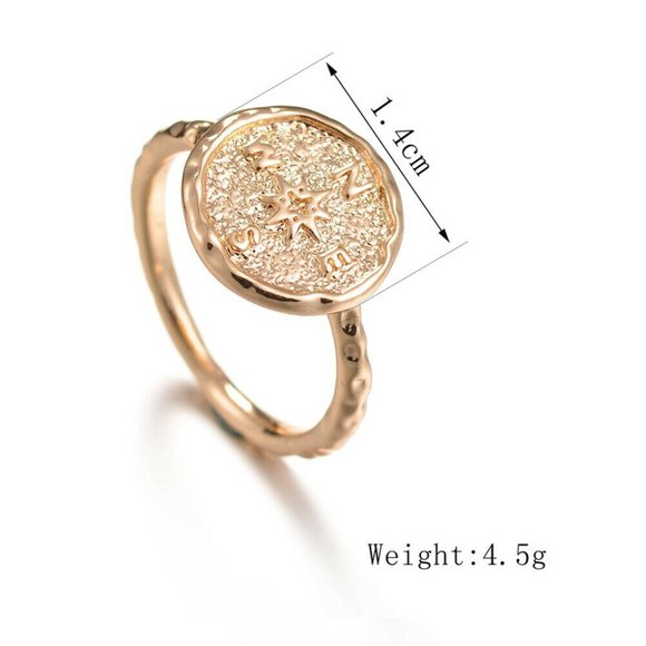 NWOT Gold Compass Ring - Picture 5 of 9